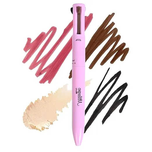 4 In 1 Multi Function Makeup Pen for Eyes Lips Brows and Highlighting